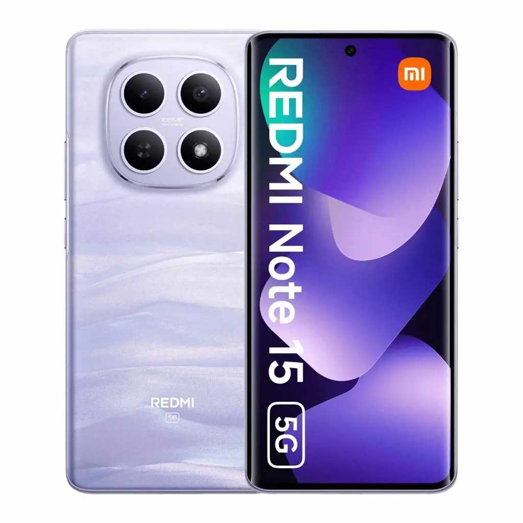 Xiaomi REDMI Note 15 5G - 8G + 256G - Mobile - Mist Purple