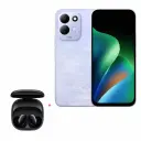 Xiaomi REDMI 17 Mobile Phone 4G RAM 128G ROM - Lotus Purple + Xiaomi Redmi Buds 6 Play - Black  