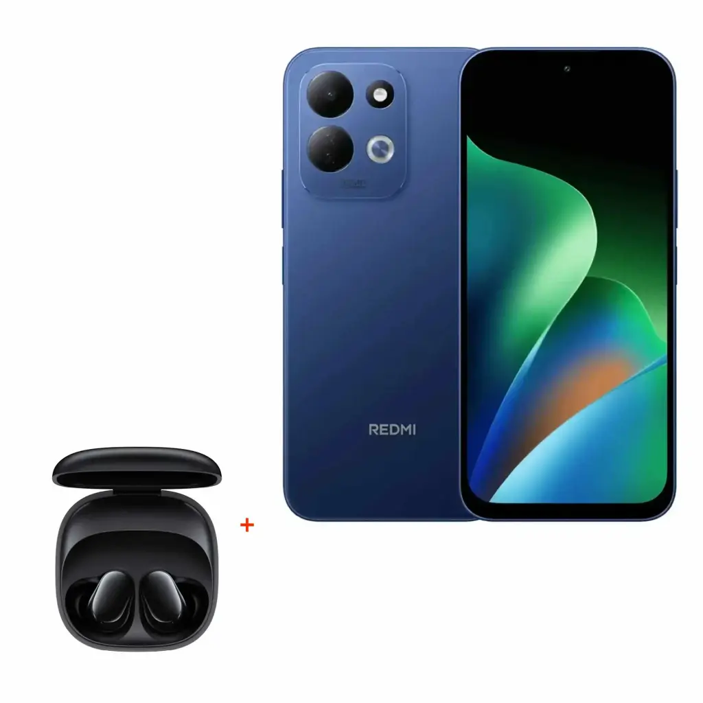 Xiaomi REDMI 17 Mobile Phone 6G RAM 128G ROM - Deep Blue +  Xiaomi Redmi Buds 6 Play