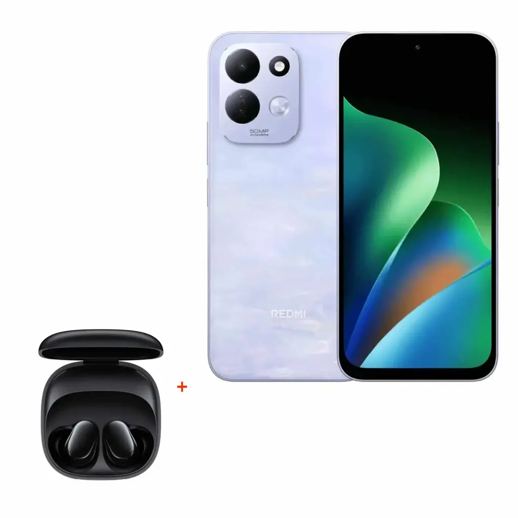 Xiaomi REDMI 17 Mobile Phone 6G RAM 256G ROM - Lotus Purple + Xiaomi Redmi Buds 6 Play