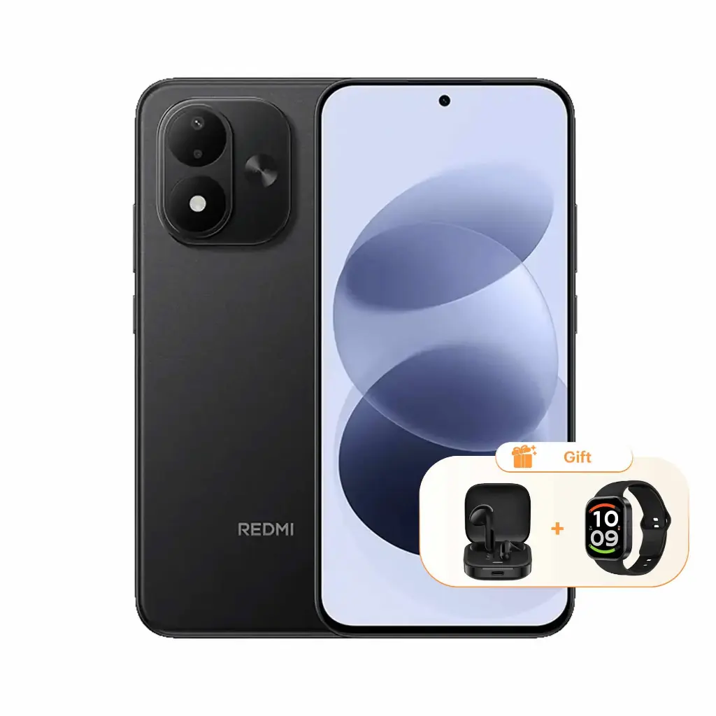 Xiaomi REDMI Note 17 5G Black 6GB RAM 256GB ROM + REDMI Watch 6 Active + Xiaomi Redmi Buds 6 Active  