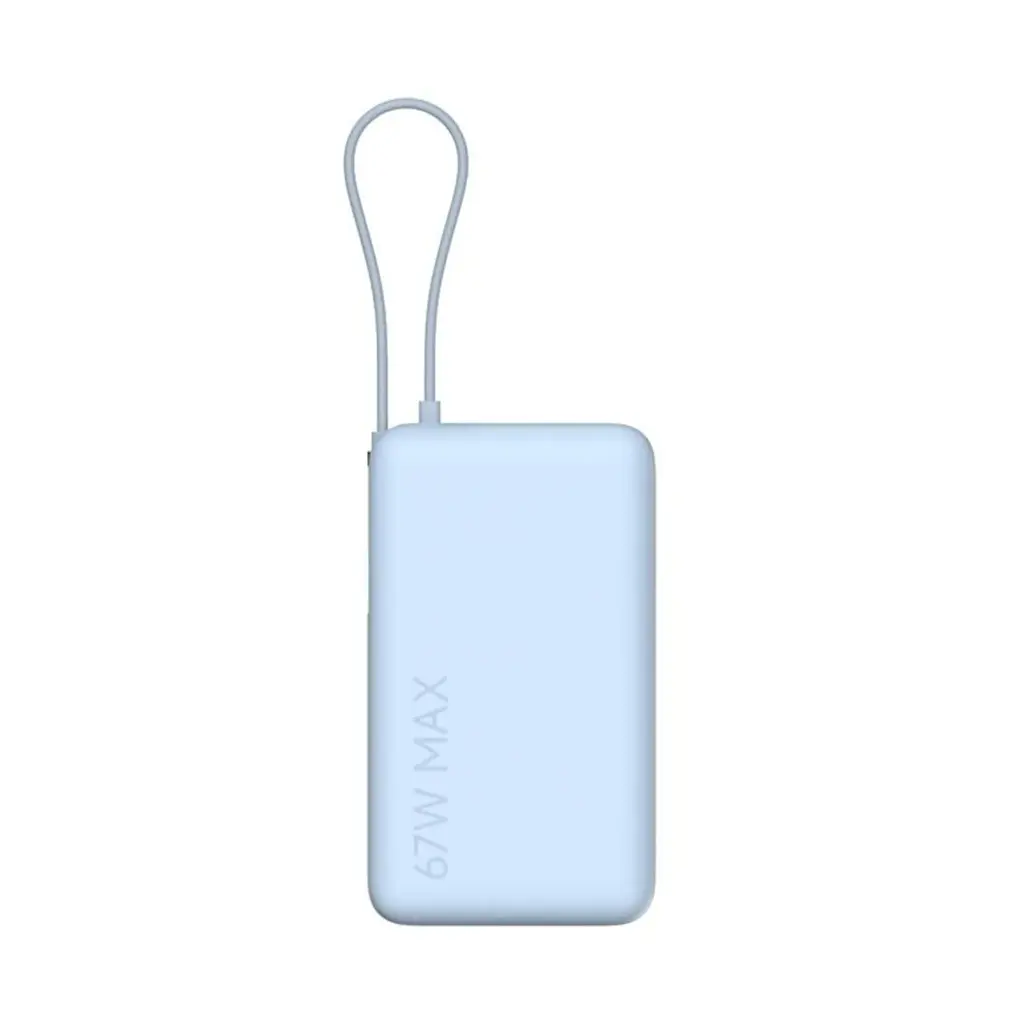 Xiaomi 67W Power Bank 20000 (Integrated Cable) - Ice Blue